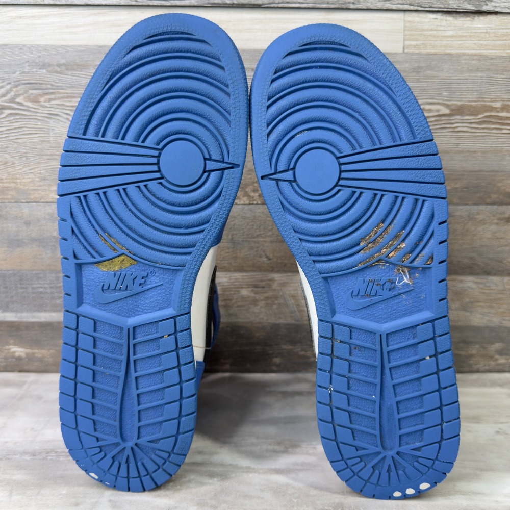 Nike Air Jordan 1 Retro Rare Air Soar Blue Hyper Royal Boys Size 6.5Y Sneakers - Picture 10 of 11